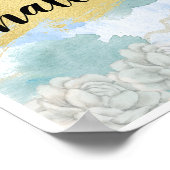 Shalom Poster (Ecke)