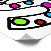 Shalom Poster (Ecke)