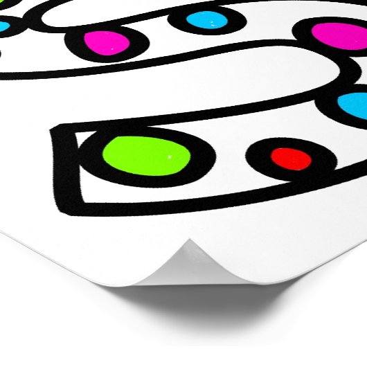 Shalom Poster (Ecke)