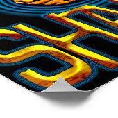 Shalom Poster (Ecke)