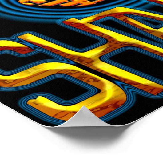 Shalom Poster (Ecke)