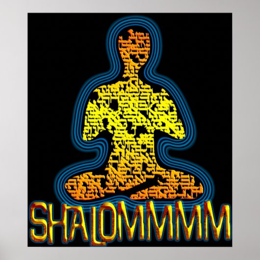 Shalom Poster (Vorne)