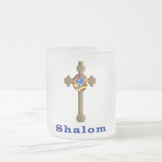 Shalom-Produkte Mattglastasse (Mittel)