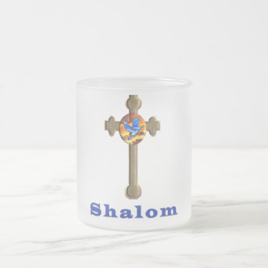 Shalom-Produkte Mattglastasse (Mittel)