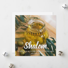 Shalom Religious Gruß Feiertagskarte