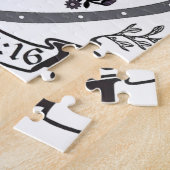 Shalom Schild des Glaubens Puzzle (Seite)