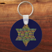 Shalom Schlüsselanhänger (Vorderseite)