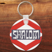 Shalom Schlüsselanhänger (Vorderseite)