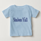 Shalom Sie Baby T-shirt (Vorderseite)