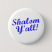 Shalom Sie! Button (Vorderseite)