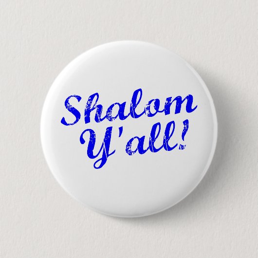 Shalom Sie! Button (Vorderseite)