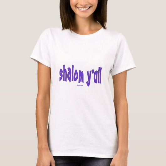 SHALOM SIE GESCHENKE T-Shirt (Vorderseite)