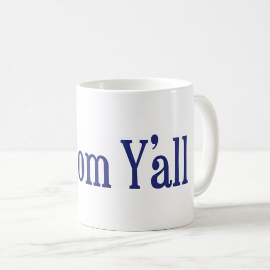 Shalom Sie Kaffeetasse (VorderseiteRechts)