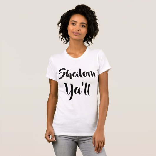 shalom Sie T-Shirt (Vorne ganz)