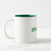 shalom Sie Tasse (Links)