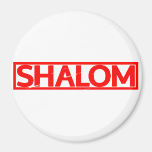 Shalom Stamp Magnet