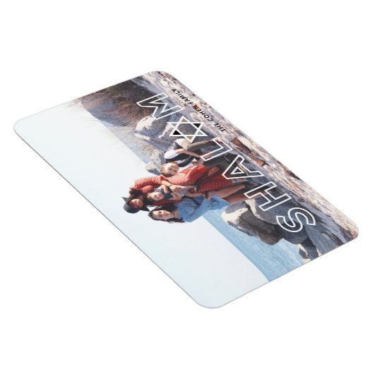 Shalom Star Hanukkah Magnet (Rechte Seite)