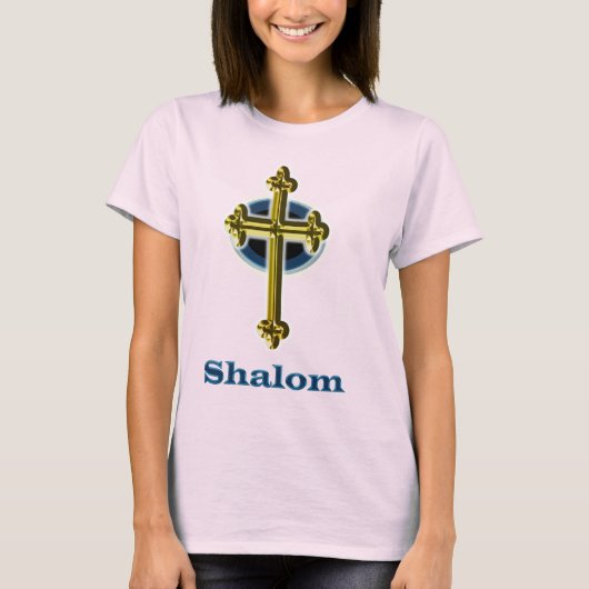 Shalom T-Shirt (Vorderseite)