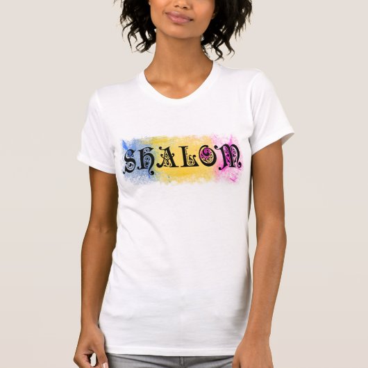 Shalom T-Shirt (Vorderseite)