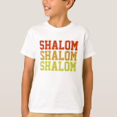 Shalom T-Shirt (Vorderseite)