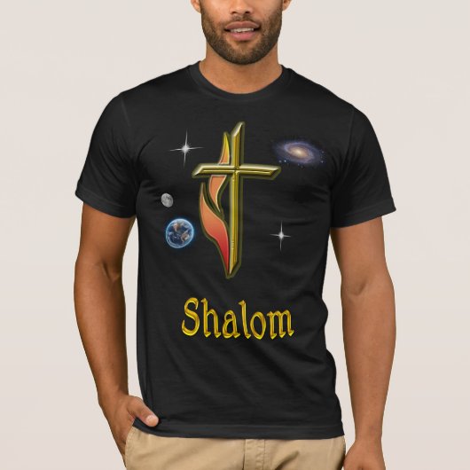Shalom T-Shirt (Vorderseite)