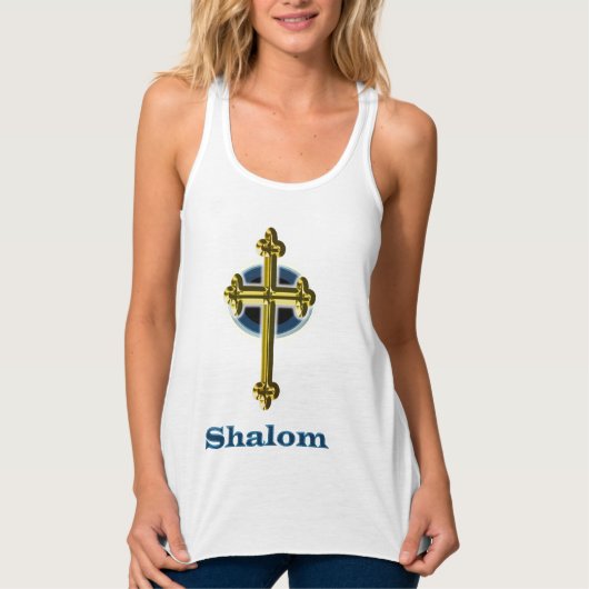 Shalom Tank Top (Vorderseite)