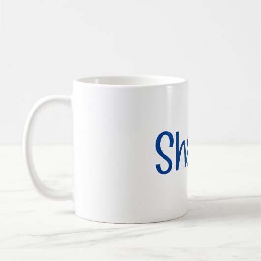 Shalom-Tasse Kaffeetasse (Links)