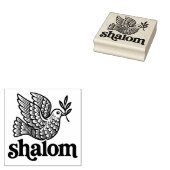 Shalom Taube Frieden Erde Gummistempel (Stempel)