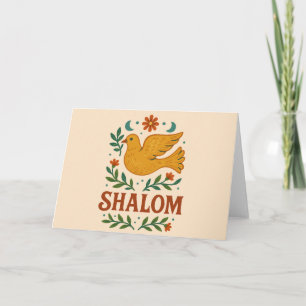 Shalom Taube Frieden Erde Karte