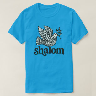 Shalom-Taube Frieden Erde T-Shirt