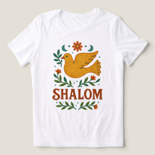 Shalom Taube Frieden Erde Tri-Blend Shirt