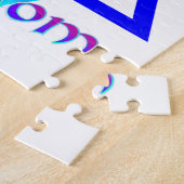 Shalom und blauer Davidsstern Puzzle (Seite)