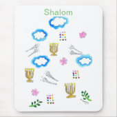 Shalom und Trumpets Mouse Pad! Mousepad (Vorne)