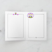 Shalom von unserem Haus zu Ihrer Grußkarte Karte (Innenseite)