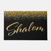 Shalom Welcome Door Mat Fußmatte (Vorderseite)