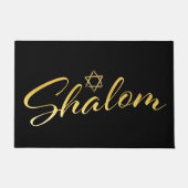 Shalom Welcome Door Mat Fußmatte (Vorderseite)