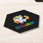 Shalonda Unicorn Untersetzer (angewinkelt)