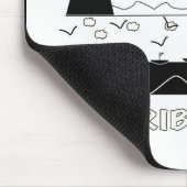 Shaluak Dist. "Ich arbeite an großem etwas " Mousepad (Ecke)