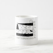 Shaluka Dist. "Ich bin irgendwo sonst" Tasse (Mittel)