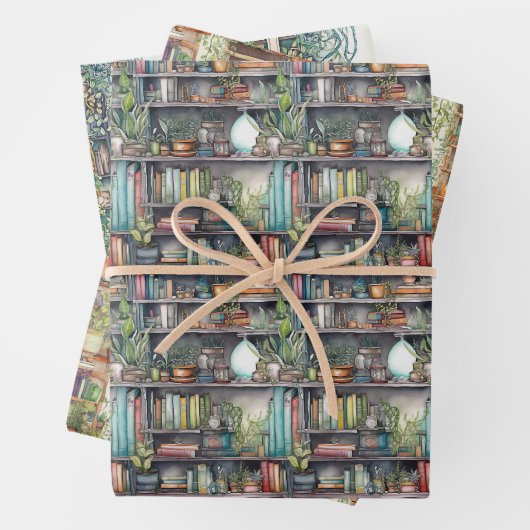 Shalvah - Bücher Geschenkpapier Set (Beispiel)