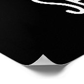 Sham-poo Funny Gekackt mit Shampoo Pun Dark BG Poster (Ecke)