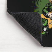 Sham Rock And Roll St Patricks Day Lustiger Shamro Mousepad (Ecke)