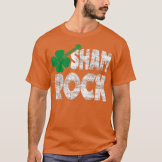 Sham Rock Funny St Patricks Day mit Kleeblatt Gui T-Shirt