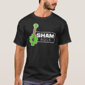Sham Rock Guitar Funny St Patrick S Day Gitarrist T-Shirt (Vorderseite)