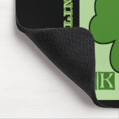 Sham Rock. Musik Thema St.Patrick's Day Custom Mousepad (Ecke)