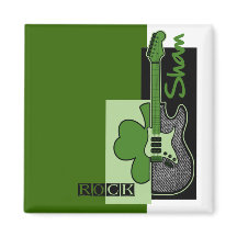 Sham Rock. Musik Thema St. Patrick's Day Geschenk