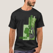 Sham Rock. Musik Thema St.Patrick's Day T-Shirt (Vorderseite)