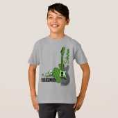Sham Rock. Musik Thema St. Patrick's Day T-Shirt (Vorne ganz)