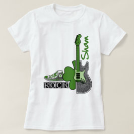 Sham Rock. Musik Thema St. Patrick's Day T-Shirt