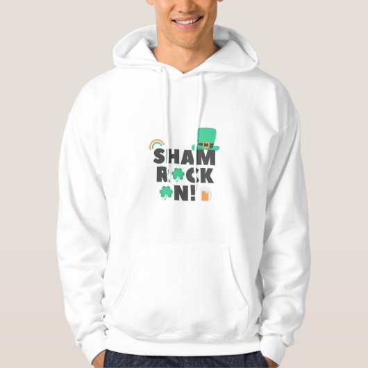"SHAM ROCK N! "HOODIE. HOODIE (Vorderseite)